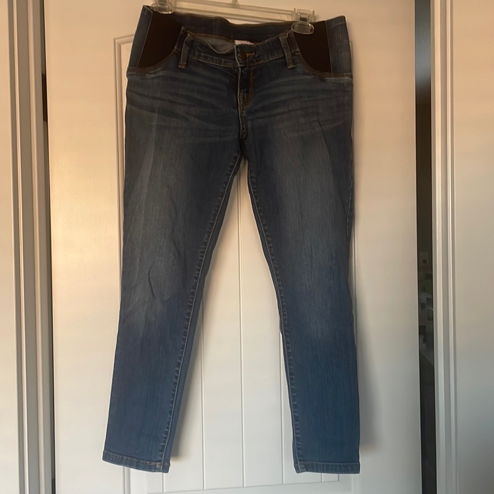 3/$12 Isabel maternity skinny crop jeans size 4
